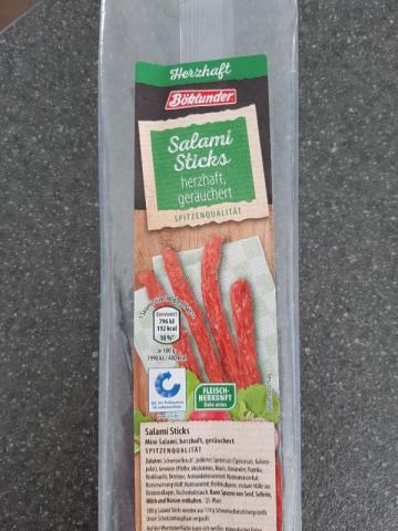 Salami Sticks herzhaft geräuchert, aus Schweinefleisch von BorMa | Hochgeladen von: BorMan