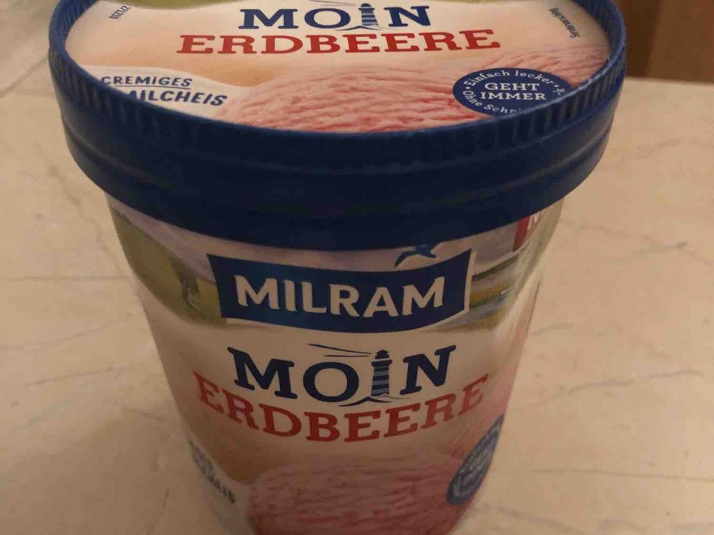 Moin Erdbeer Eis, Cremiges Milchreis von pasa24 | Hochgeladen von: pasa24