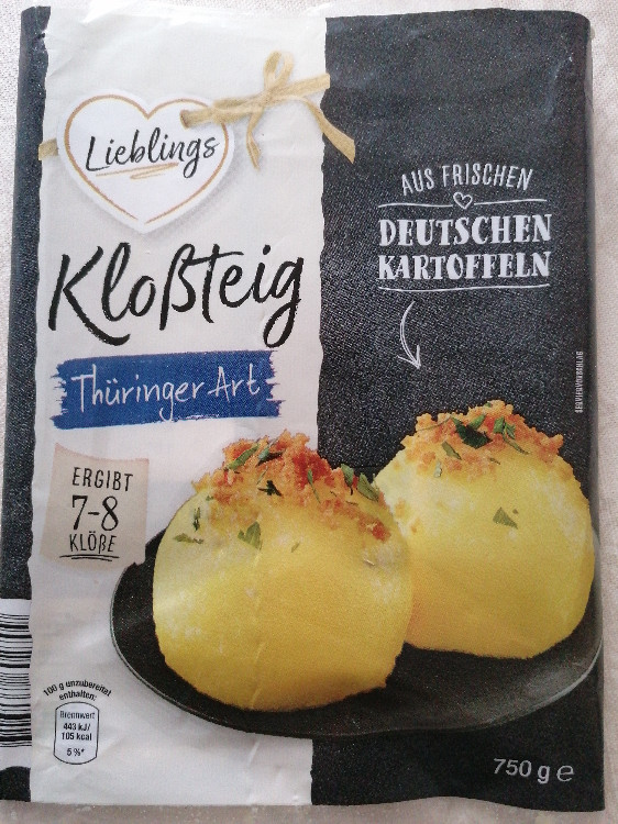 Kloßteig Thüringer art, frische deutsche Kartoffeln von 2beehope | Hochgeladen von: 2beehope