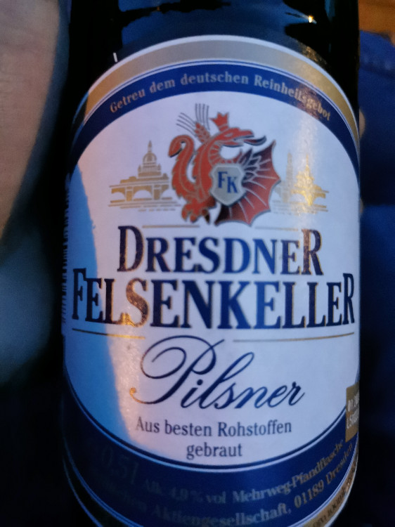 Dresdener Felsenkeller Pils 0,5l, 4,9% Vol. von thielie | Hochgeladen von: thielie