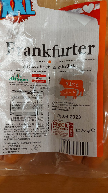 Frankfurter geräuchert und gebrüht von stefanieha | Hochgeladen von: stefanieha