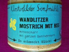 Wandlitzer Mostrich mit Biss, mittelscharf, kräftig | Hochgeladen von: Wtesc