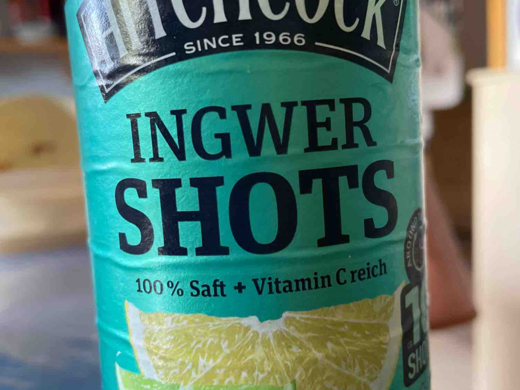 HITCHCOCK SINCE 1966 INGWER SHOTS 200 % Saft von Rayn | Hochgeladen von: Rayn