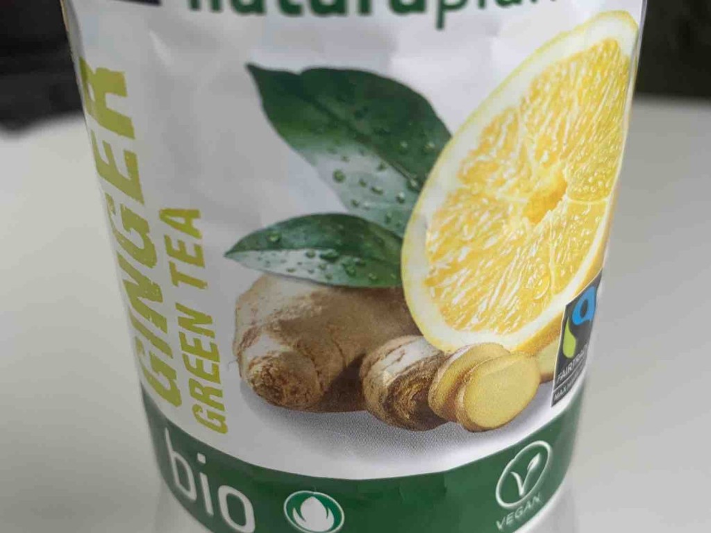 Bio Ginger Green Tea, Grüntee-Getränk mit Gewürzen und Zitronens | Hochgeladen von: mwachter