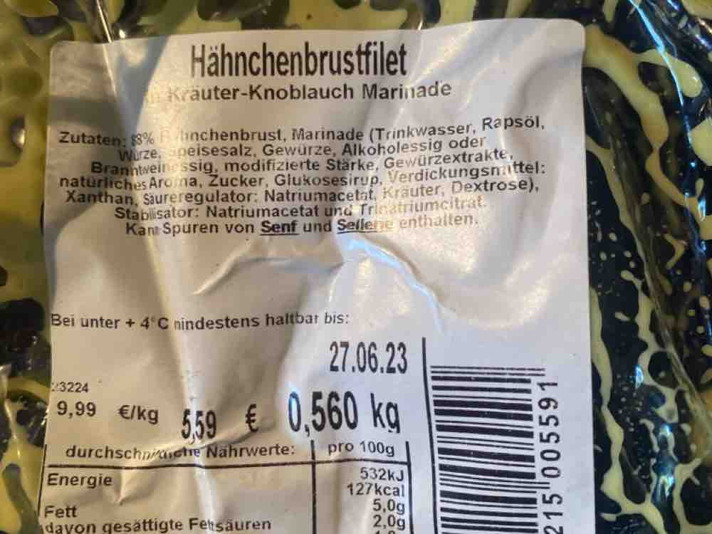 Hähnchenbrustfilet, in Kräuter-Knoblauch Marinade von MilenaBch | Hochgeladen von: MilenaBch