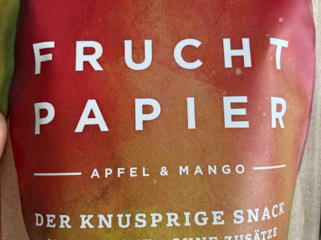 Fruchtpapier, Apfel & Mango von Carlay | Hochgeladen von: Carlay