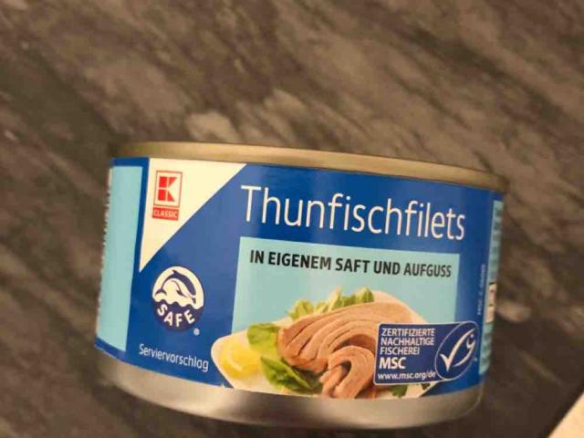 Thunfischfilets (K Classic), in eigenem Saft und Aufguss von IDu | Hochgeladen von: IDurstyI