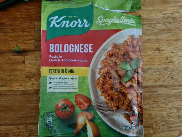 Knorr Spaghetteria Bolognese, 500ml Wasser by spdfk | Uploaded by: spdfk