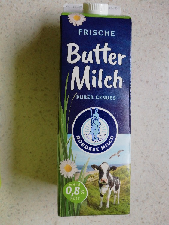 Frische Buttermilch, aus Norddeutschland, max. 0,8 % Fett von do | Hochgeladen von: doertenord463