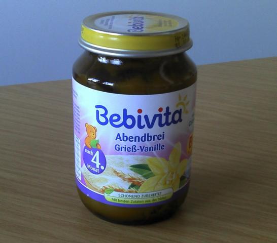 bebivita, abendbrei grieß-vanille | Hochgeladen von: daroganadir