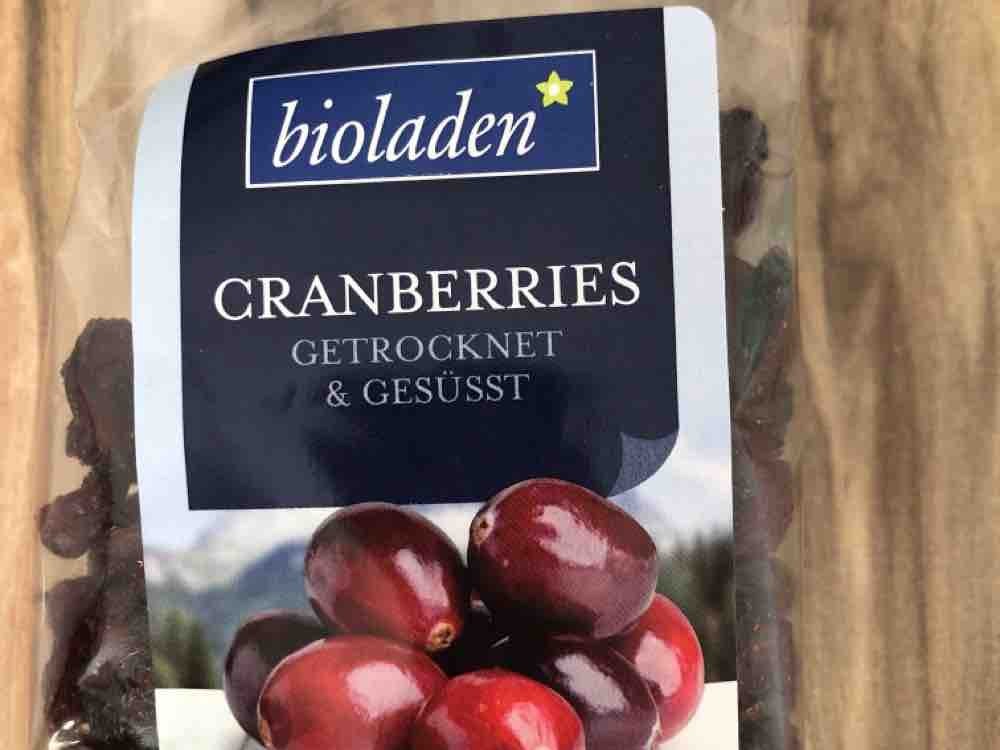 Cranberries getrocknet & gesüsst, Cranberries, Rohrzucker, S | Hochgeladen von: Niicaa