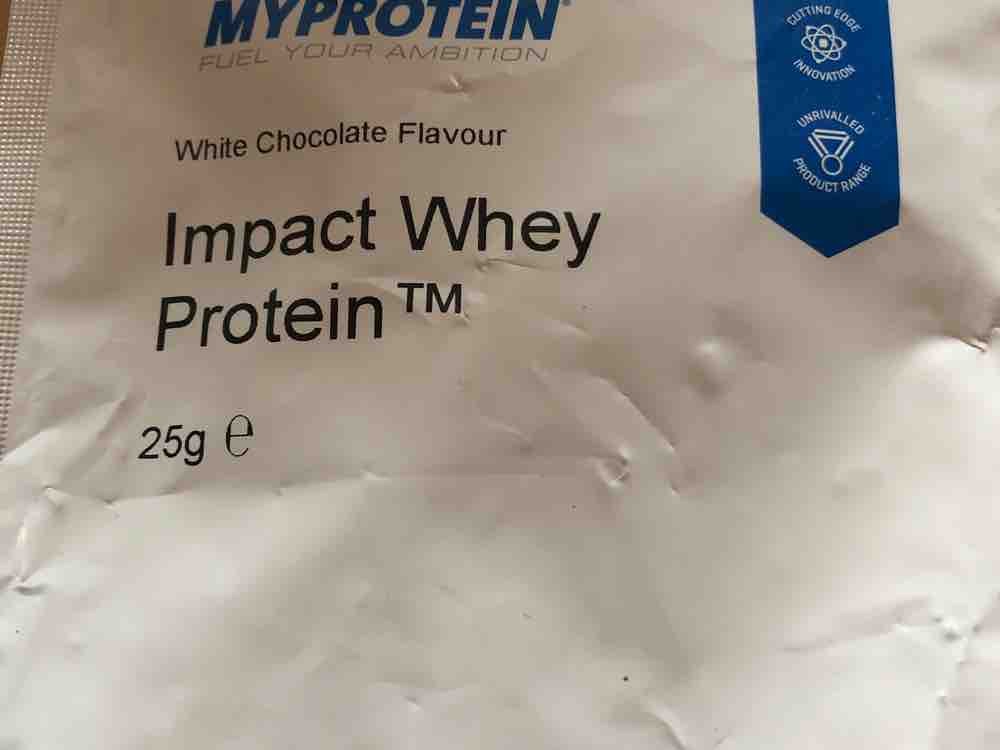 Impact Whey Protein , White Chocolate Flavour von alexes84 | Hochgeladen von: alexes84