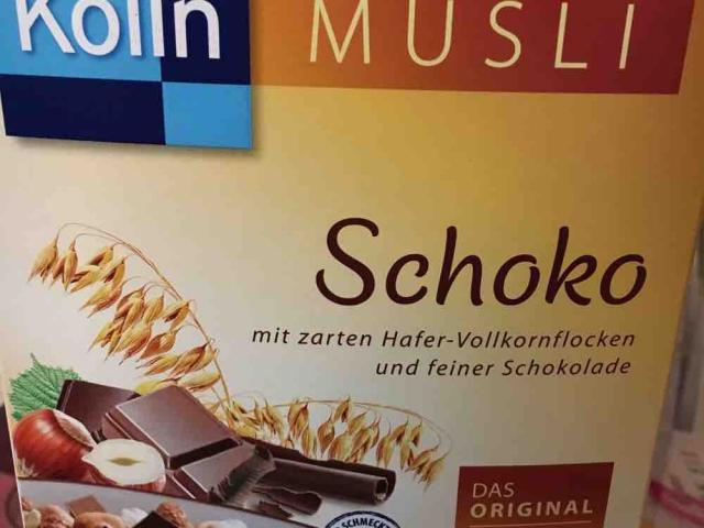 Schoko Müsli, mit zarten Hafer-Vollkornflocken und feiner Scho v | Hochgeladen von: sally155