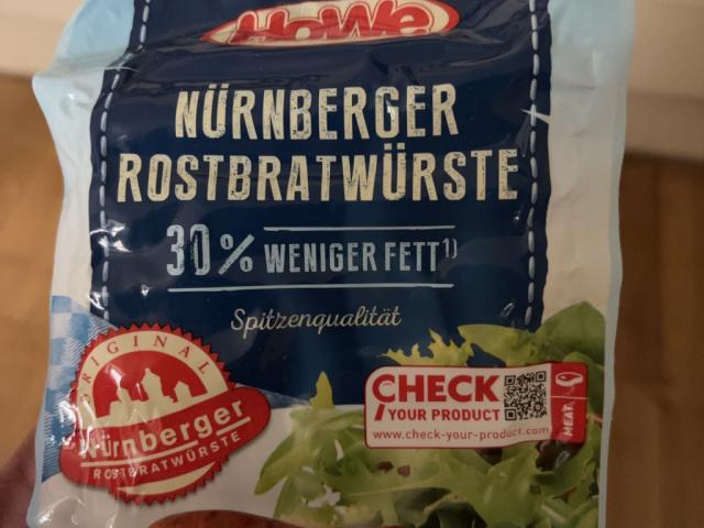 Nürnberger Rostbratwürste, 30 % weniger Fett by Hamsti89 | Uploaded by: Hamsti89