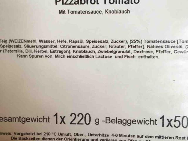 Pizzabrot Tomato, Tomatensauce, Knoblauch von Technikaa | Hochgeladen von: Technikaa