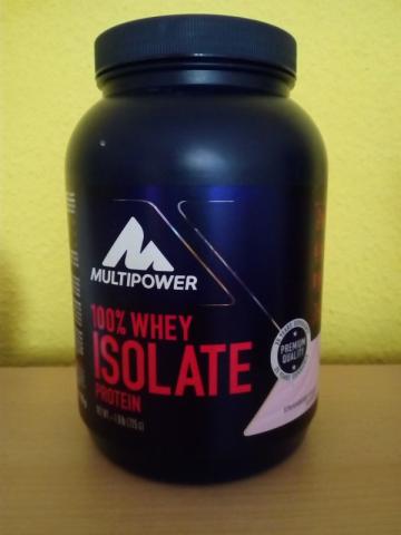 Multipower 100 % Whey Isolate Protein, Erdbeere - Strawberry | Hochgeladen von: Robyn81