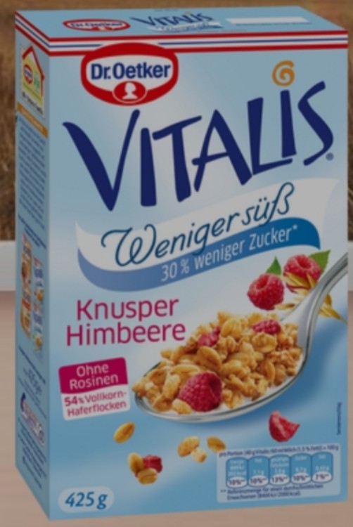 Vitalis Knusper Himbeere, weniger süß, 30% weniger Zucker von Tr | Hochgeladen von: Tribi