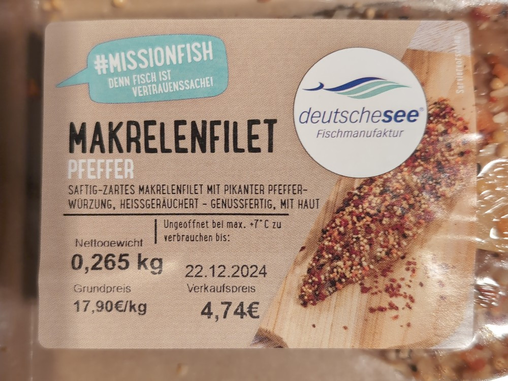 Makrelenfilet Pfeffer, Pfeffer von meg78 | Hochgeladen von: meg78