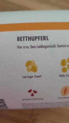 MyMuesli Betthupferl, selbst gemixt von Feenstaub im Wald | Hochgeladen von: Feenstaub im Wald