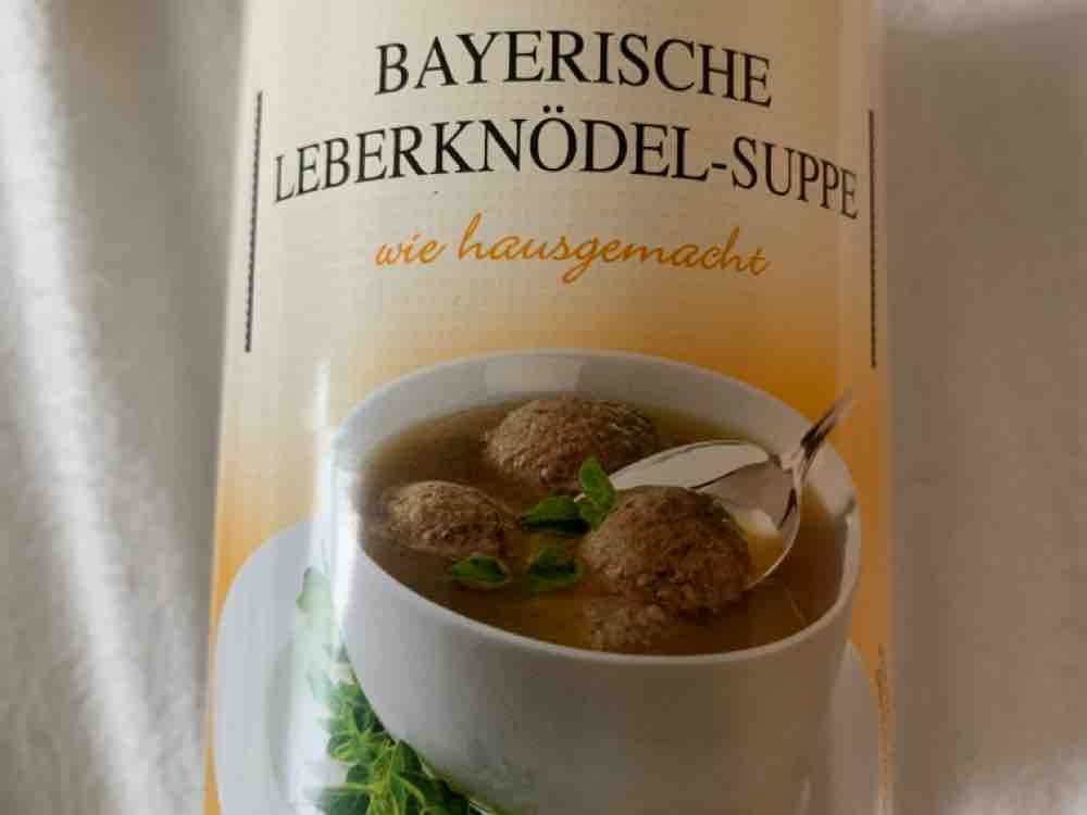 Jürgen Langbein, Bayerische Leberknödel-Suppe, wie hausgemacht Kalorien ...