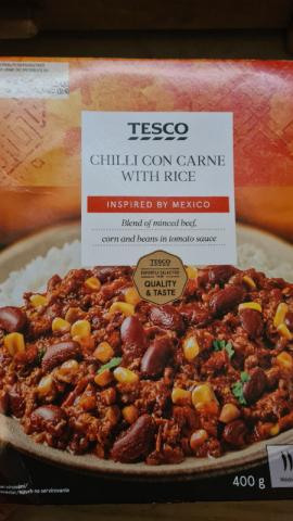 Chili con carne with rice by jfarkas | Uploaded by: jfarkas