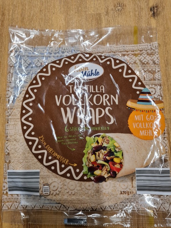 Tortilla Vollkorn Wraps, mit 60% Vollkornmehl von coolang | Hochgeladen von: coolang