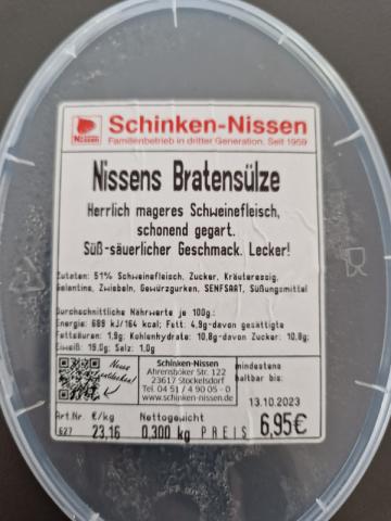 Nissens Bratensülze von Steff67 | Hochgeladen von: Steff67