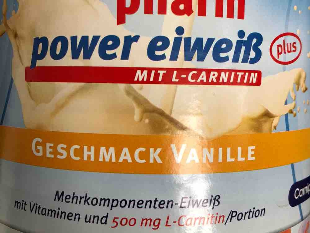 Hansepharm Power Eiweiß Plus mit L-Carnitin, Vanille von Anneke0 | Hochgeladen von: Anneke087