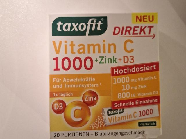 Vitamin C 1000+Zink+D3, Direkt von AvaZ | Hochgeladen von: AvaZ