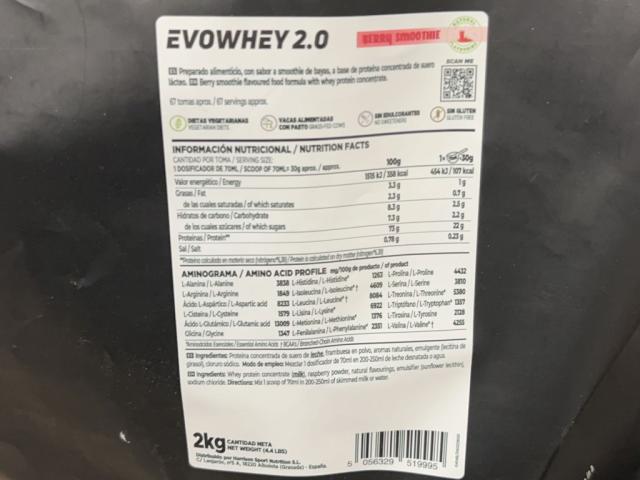 HSN EvoWhey 2.0 (Berry Smoothie) von lenamarie777 | Hochgeladen von: lenamarie777