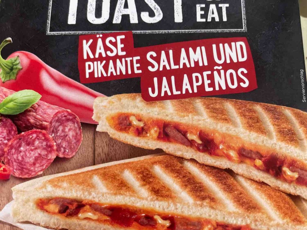 Toast & Eat, Käse Pikante Salami und Jalapenos von lennyflo | Hochgeladen von: lennyflo