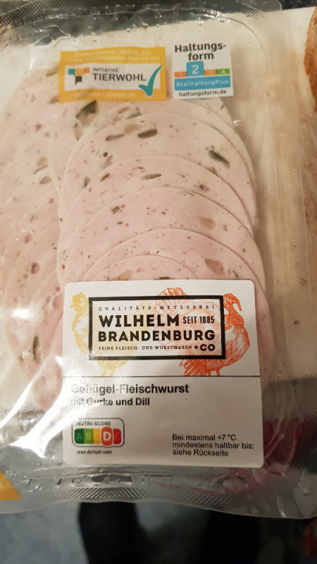 Geflügelfleischwurst  mit Gurke und Dill von walker59 | Hochgeladen von: walker59