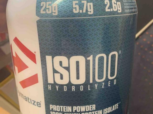 ISO 100 Hydrolyzed 100% Whey Protein Isolate, Cookies & Crea | Hochgeladen von: pendl