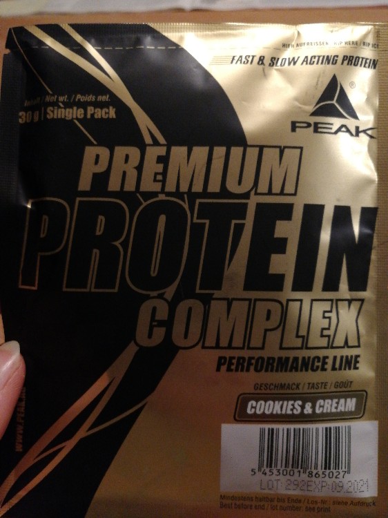 Premium Protein Complex, Cookies & Cream von hyperbolik2000 | Hochgeladen von: hyperbolik2000