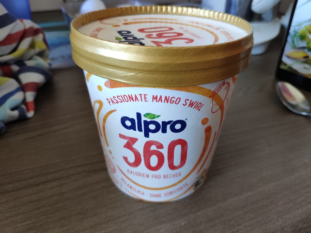 Alpro 360 Kalorien pro Becher, passionate mango swirl von Nudl | Hochgeladen von: Nudl
