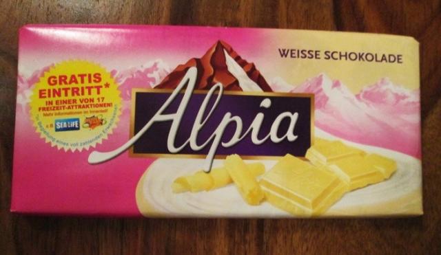 Alpia Weiße Schokolade | Hochgeladen von: CaroHayd