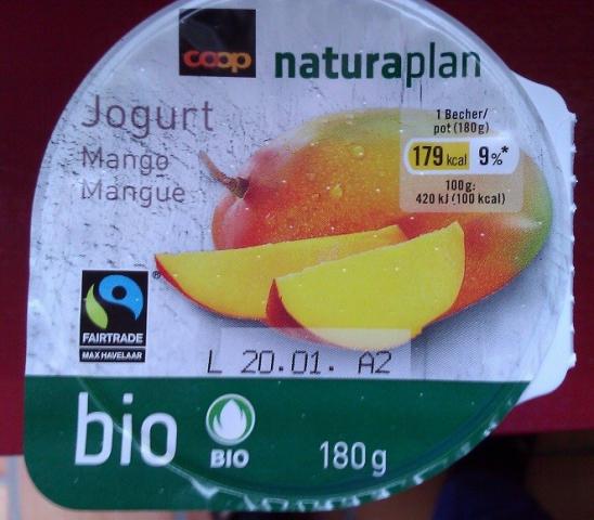 Naturaplan Bio Jogurt Mango , Mango | Hochgeladen von: ChrigelKu