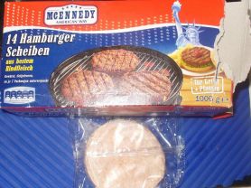 MCENNEDY - 14 Hamburger Scheiben aus bestem Rindfleisch | Hochgeladen von: Schwarzbär