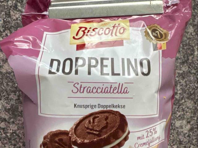 Doppelino (Stracciatella), Kakao Kekse mit Vanille-Geschmack-Cre | Hochgeladen von: ChrisXP13