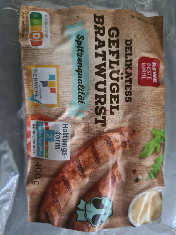 Geflügelbratwurst/Rewe von Bianka85 | Hochgeladen von: Bianka85