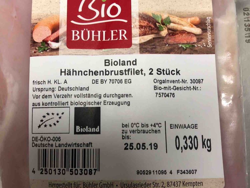 Bio Bühler Hähnchenbrustfilet von Stephy84 | Hochgeladen von: Stephy84