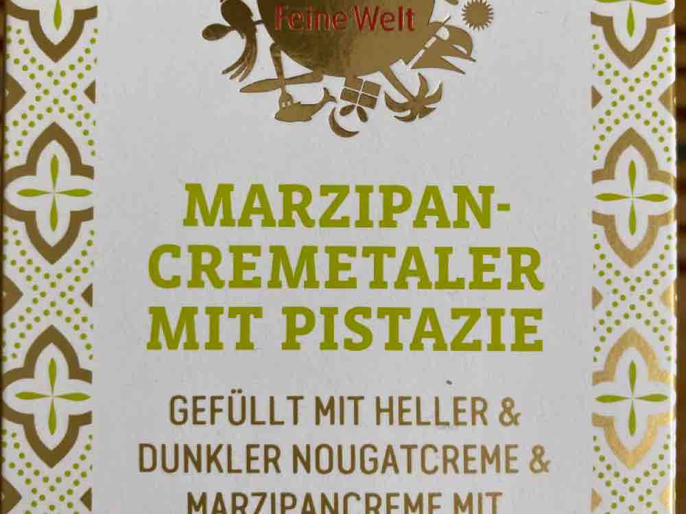 Marzipan-Cremetaler, mit Pistazie von petwe84 | Hochgeladen von: petwe84