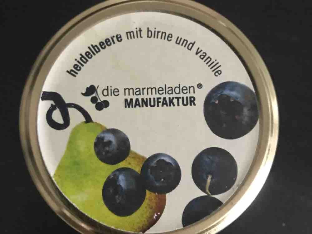 Marmelade Heidelbeere Birne Vanille von dbrueggen | Hochgeladen von: dbrueggen