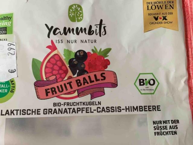 Fruit Balls, Granatapfel-Cassis-Himbeere von Toths | Hochgeladen von: Toths