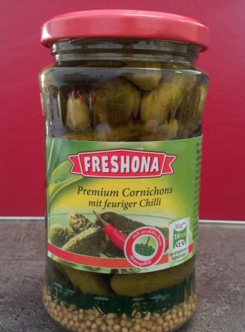 Freshona, Premium Cornichons mit Chili | Hochgeladen von: Madman