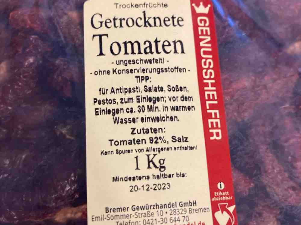 Getrocknete Tomaten, Genusshelfer von patrick117 | Hochgeladen von: patrick117