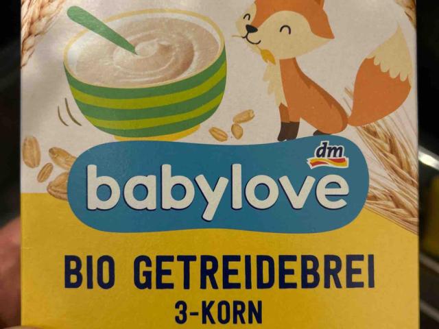 babylove Bio Getreidebrei 3-Korn von Flompen | Hochgeladen von: Flompen