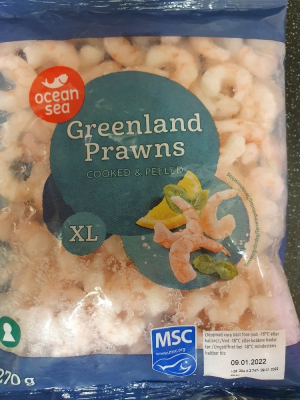Greenland Prawns Crevetten, cooked & Peeled von kingsh69853 | Hochgeladen von: kingsh69853
