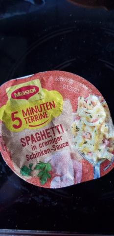 Spaghetti, in cremiger Schinken-Sauce von brittadzionsko723 | Hochgeladen von: brittadzionsko723