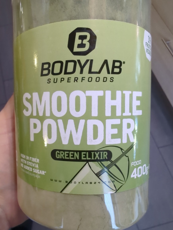 smoothie powder green elixir, mischen in wasser von Polyklet | Hochgeladen von: Polyklet